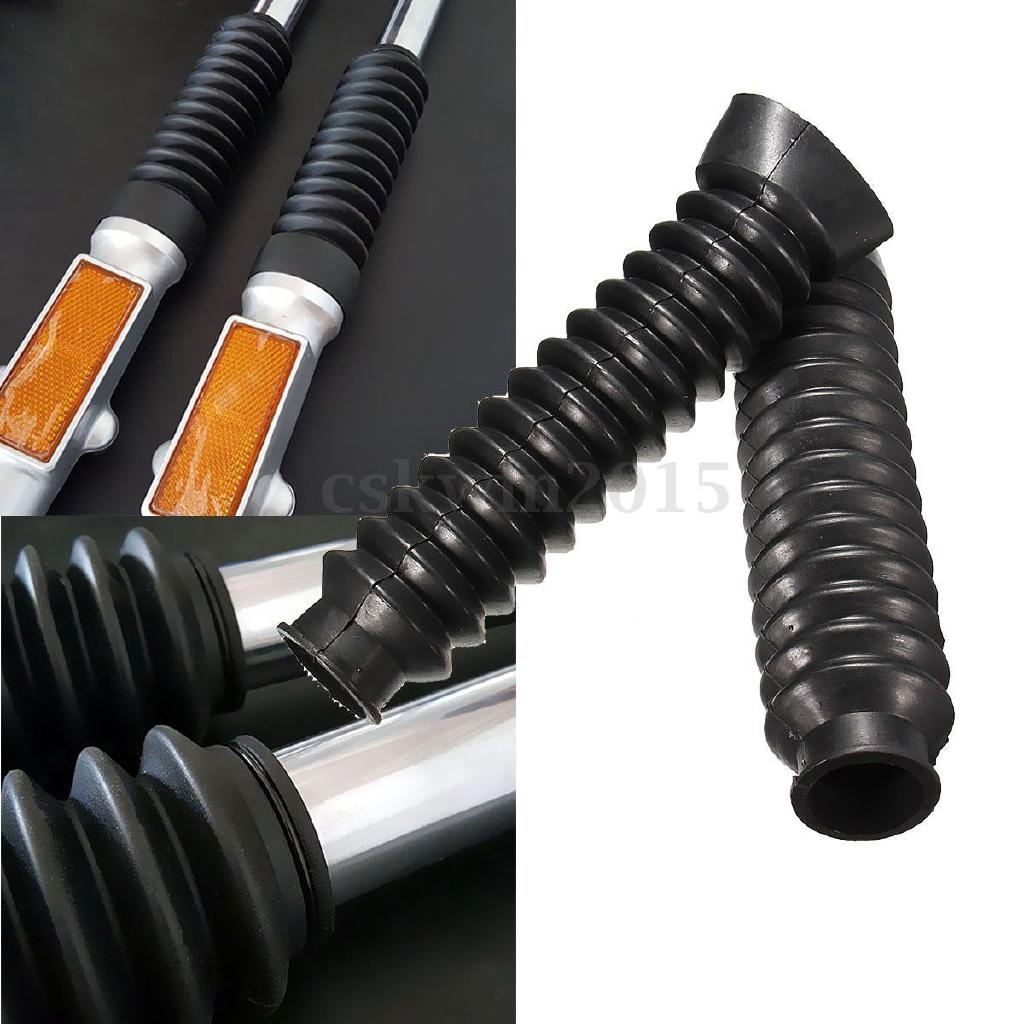 Set 2 Ốp Cao Su Bảo Vệ Phuộc Trước Xe Máy 37mm