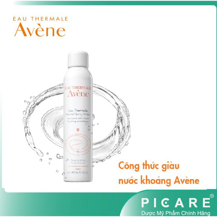 [CHÍNH HÃNG] Avene  Xịt Khoáng Làm Dịu Da Thermal Spring Water 300ml