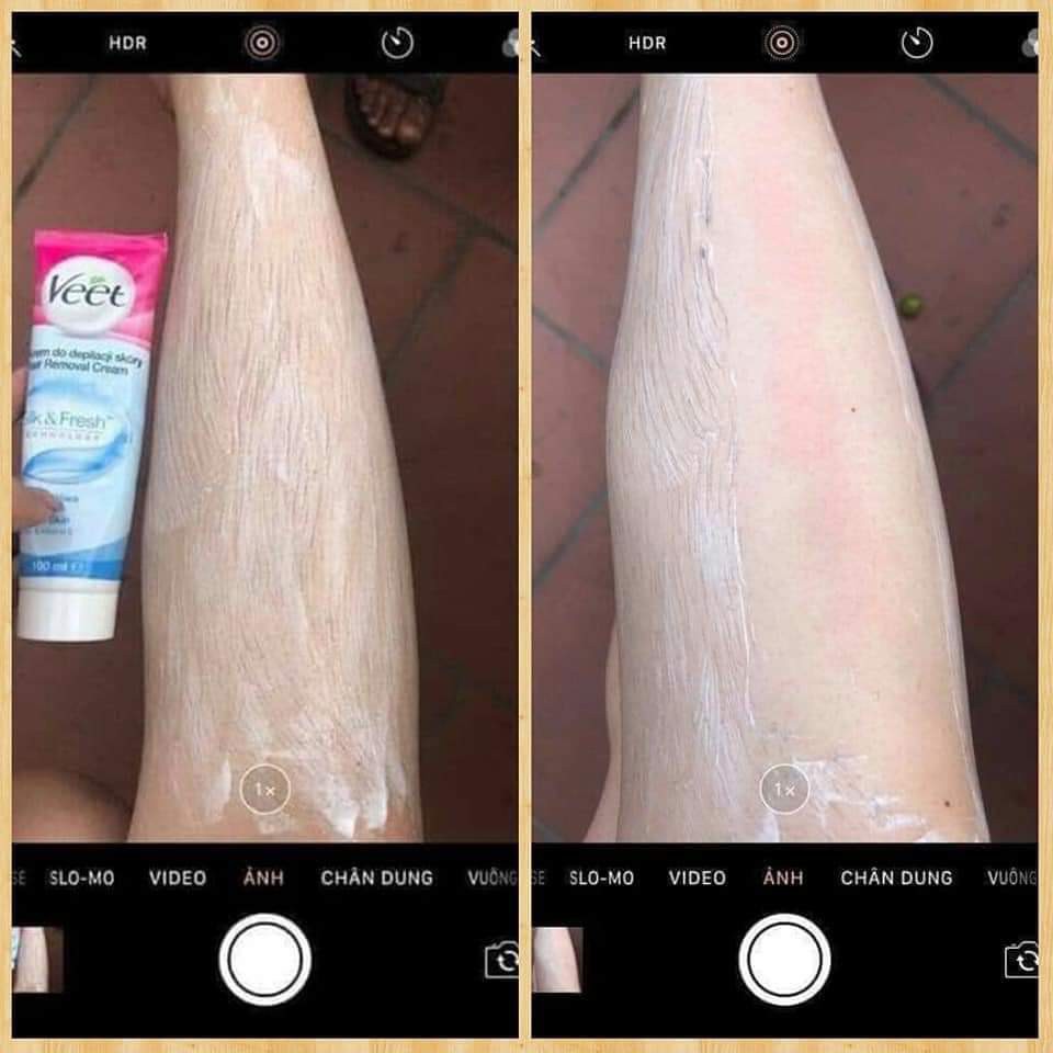 Tẩy Lông 💖FREESHIP💖 Kem Tẩy Lông Cho Da Nhạy Cảm Veet Silk Fresh | BigBuy360 - bigbuy360.vn