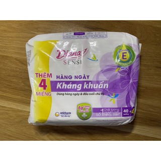 BĂNG VỆ SINH DIANA KHÁNG KHUẨN 40 MIẾNG