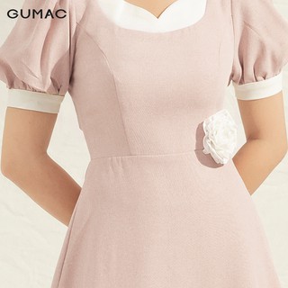 Đầm cổ U tim DA1163 GUMAC