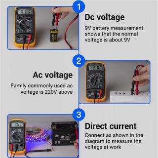 Vạn năng kế màn hình LCD Xl830L Ac/Dc