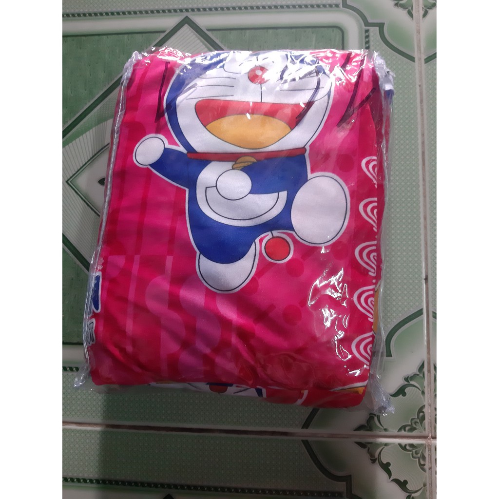 Ga trải giường nệm hình Doraemon rộng 1m6 dài 2m, rộng 1m8 dài 2m