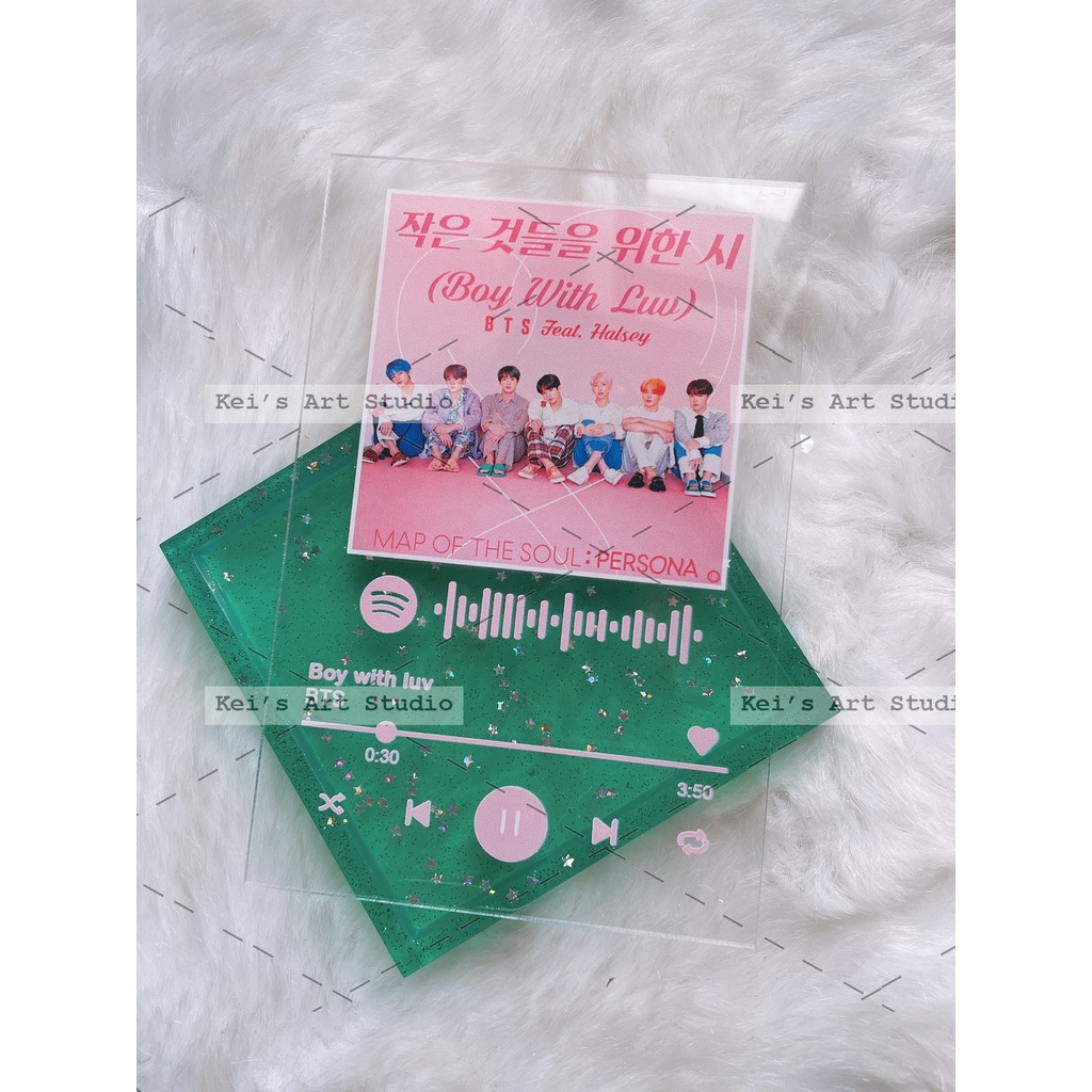 KHUNG ẢNH TRONG SUỐT SPOTIFY BTS  : Yet To Come, Born Singer, Run, Butter, Dynamite, Spring day, Agust, Jimin