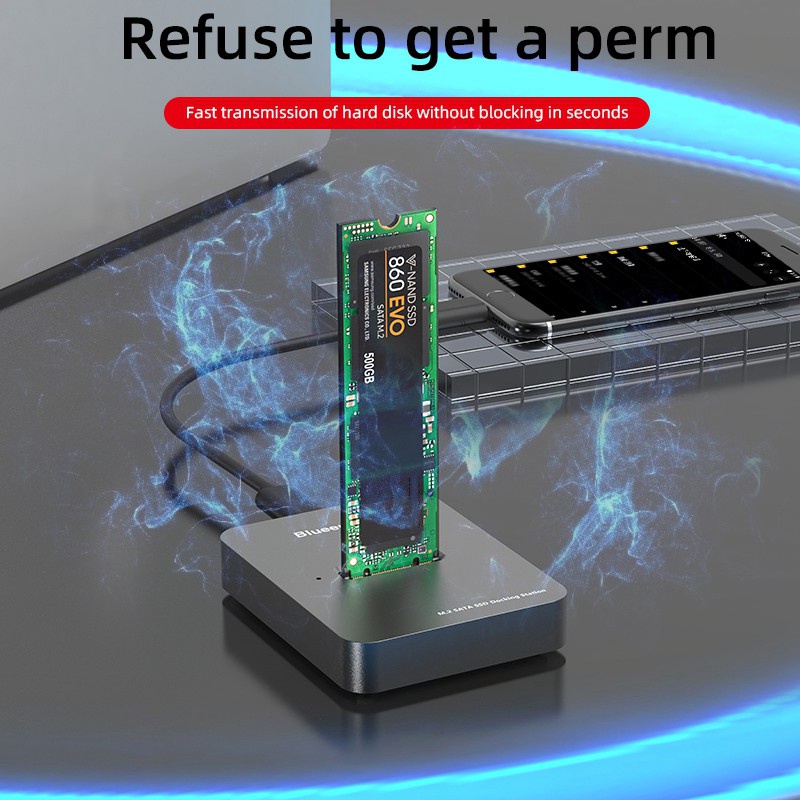 Đế Gắn Ổ Cứng Ssd Usb 3.1 M.2 Chuyển Đổi Type C Sang M.2 Ssd Cho Pc Laptop Điện Thoại Sata | BigBuy360 - bigbuy360.vn