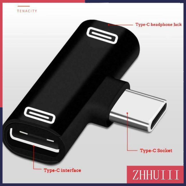 Bộ chuyển đổi âm thanh micrô bên ngoài JT type C USB C sang 3.5mm Aux