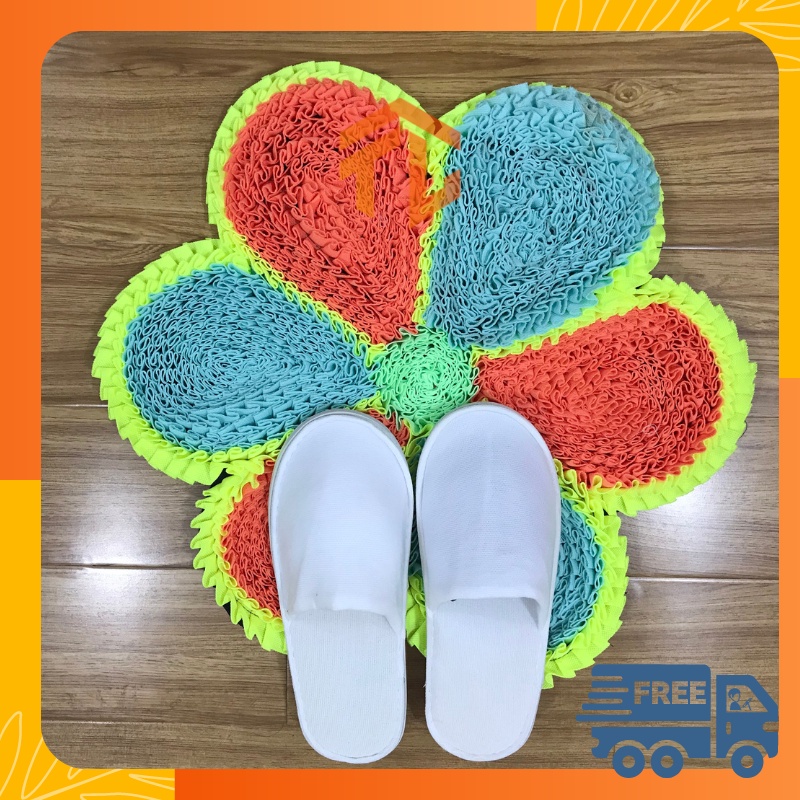 THẢM LAU CHÂN HANDMADE HOẠ TIẾT DỄ THƯƠNG