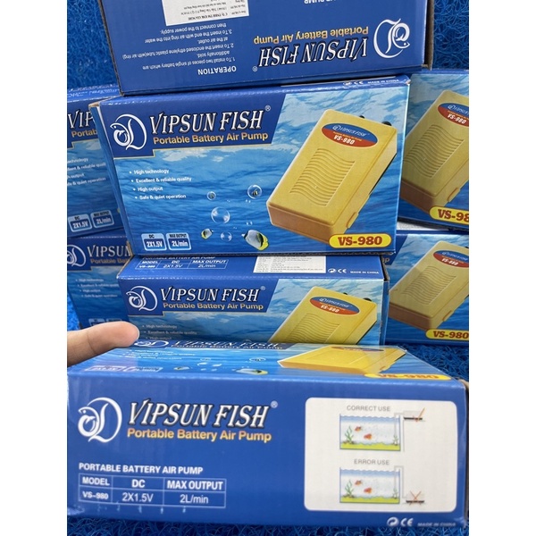 OXY PIN 1 VÒI VS 980 , VS 960 TẶNG KÈM SỦI VÀ VIÊN SỦI