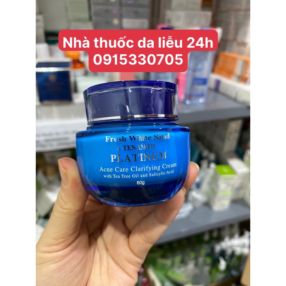 Kem dưỡng dành cho da mụn Tenamyd Platinum Acne Care Clarifying Cream 60g