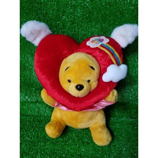 Gấu bông Pooh tim
