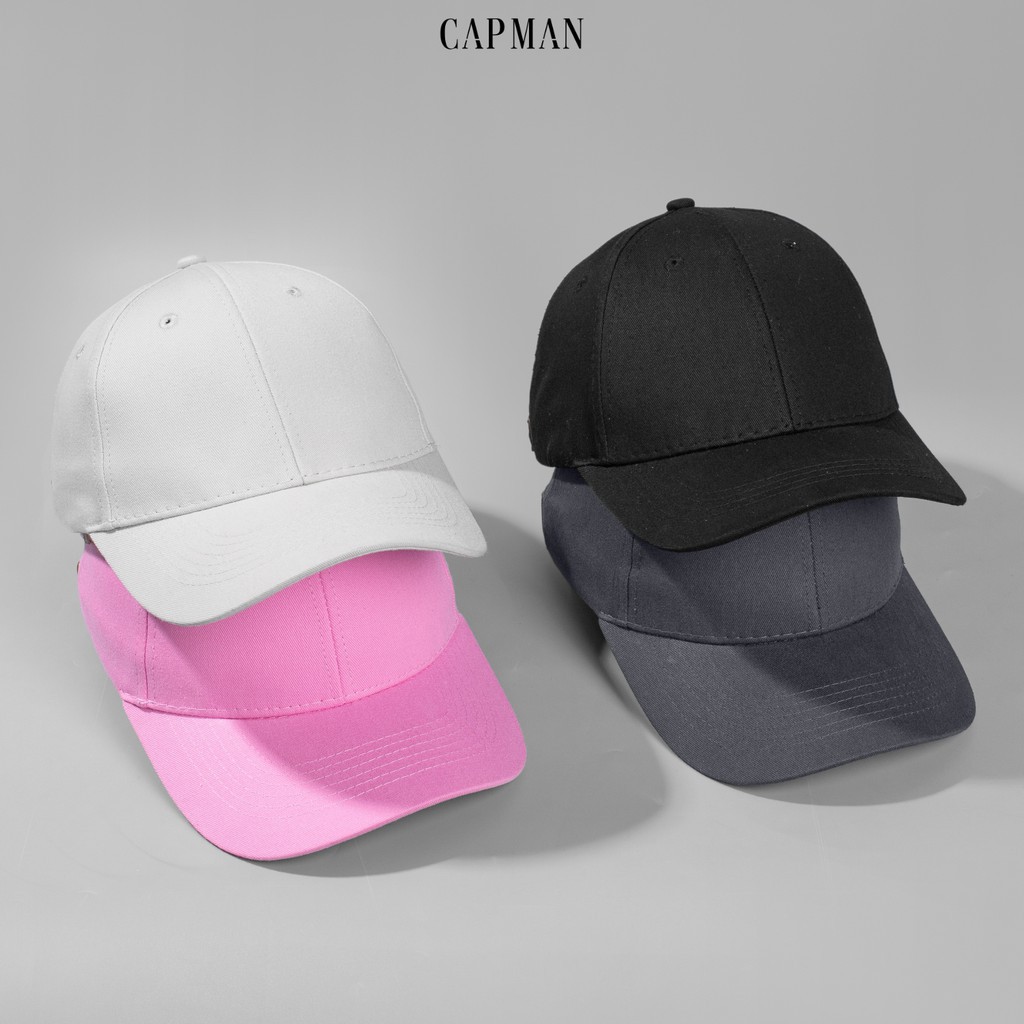 ❍Mũ lưỡi trai basic thương hiệu CAPMAN, nón kết kaki CM99 phong cách ulzzang Hàn Quốc full box