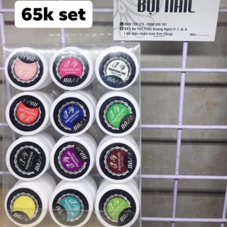 SET GEL VẼ 12 MÀU