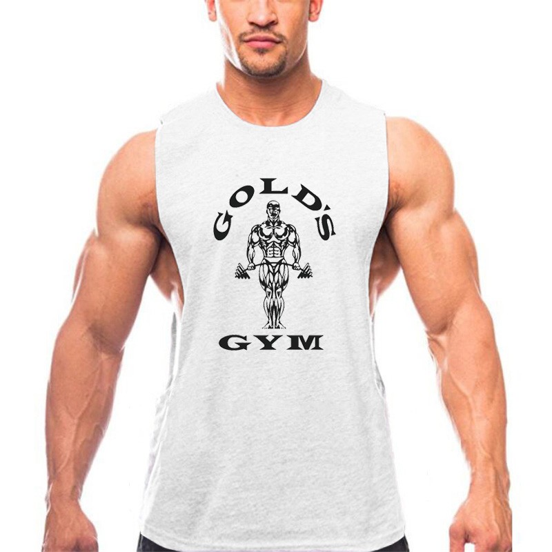 Áo ba lỗ nam màu trơn thời trang