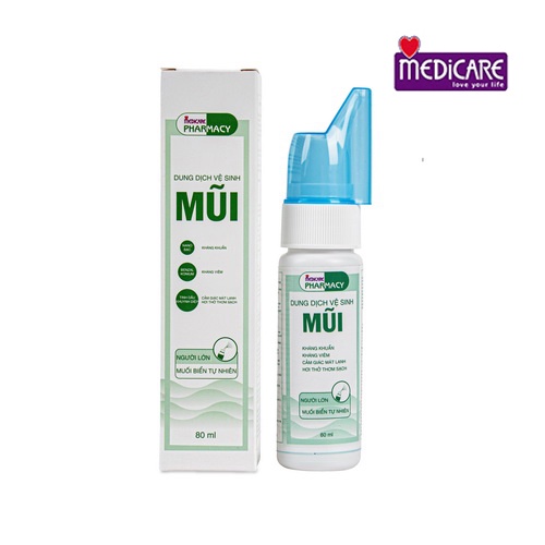 Xịt mũi MEDiCARE PHARMACY 80ml