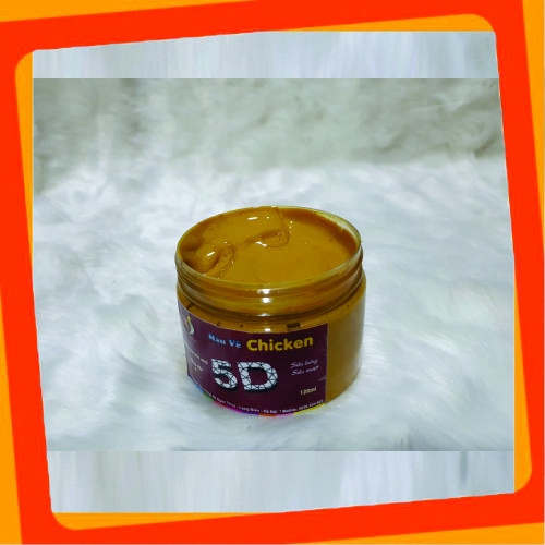 Màu Acrylic nhũ ánh kim lấp lánh Chicken 5D hũ 350ml