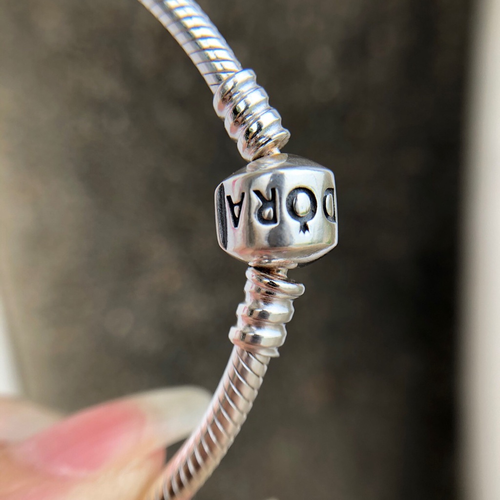 Classic Pandora Base Bracelet 925 Silver DIY Charm Bracelets