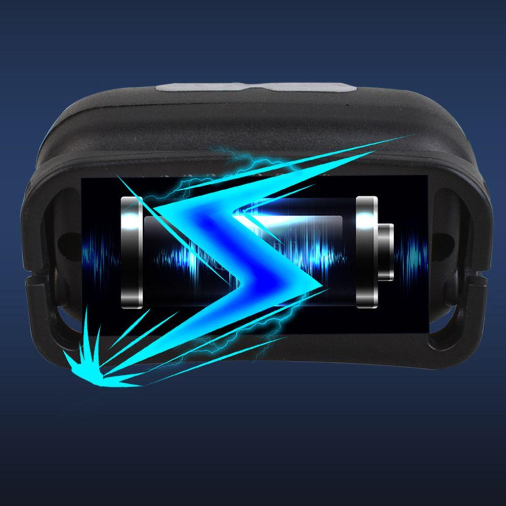 Đèn Pha LED Mini Chống Thấm Nước Ánh Sáng Trắng + Đỏ Dành Cho Xe Đạp Erbium