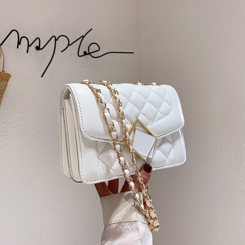 Túi Xách Nữ Đeo Chéo Dây Mắc Xích Thời Trang