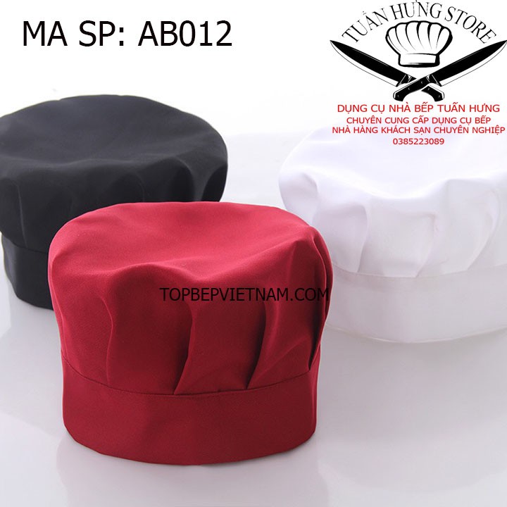 mũ đầu bếp ab012