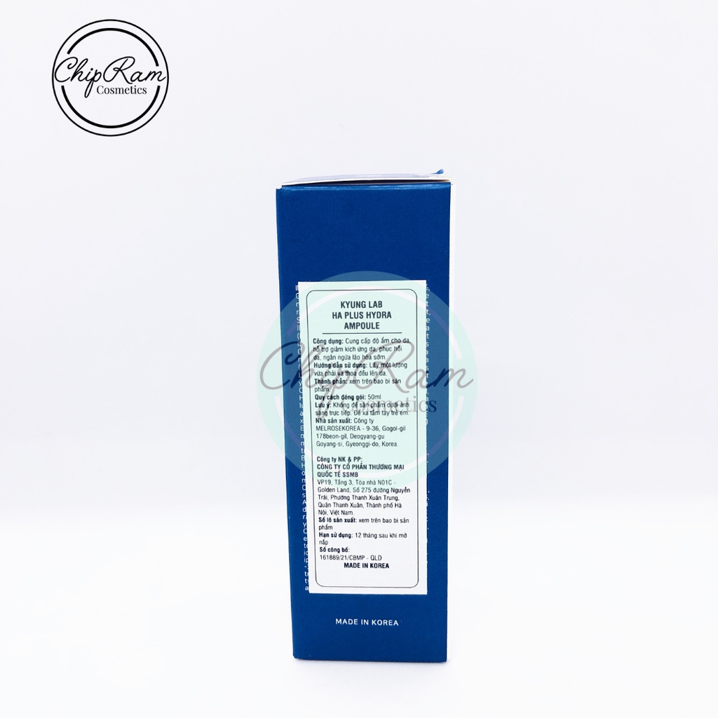 Serum HA + B5 Hydra KYUNGLAB căng bóng da 50ml Hàn Quốc