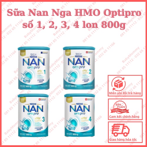 Sữa Nan Nga HMO Optipro 800g