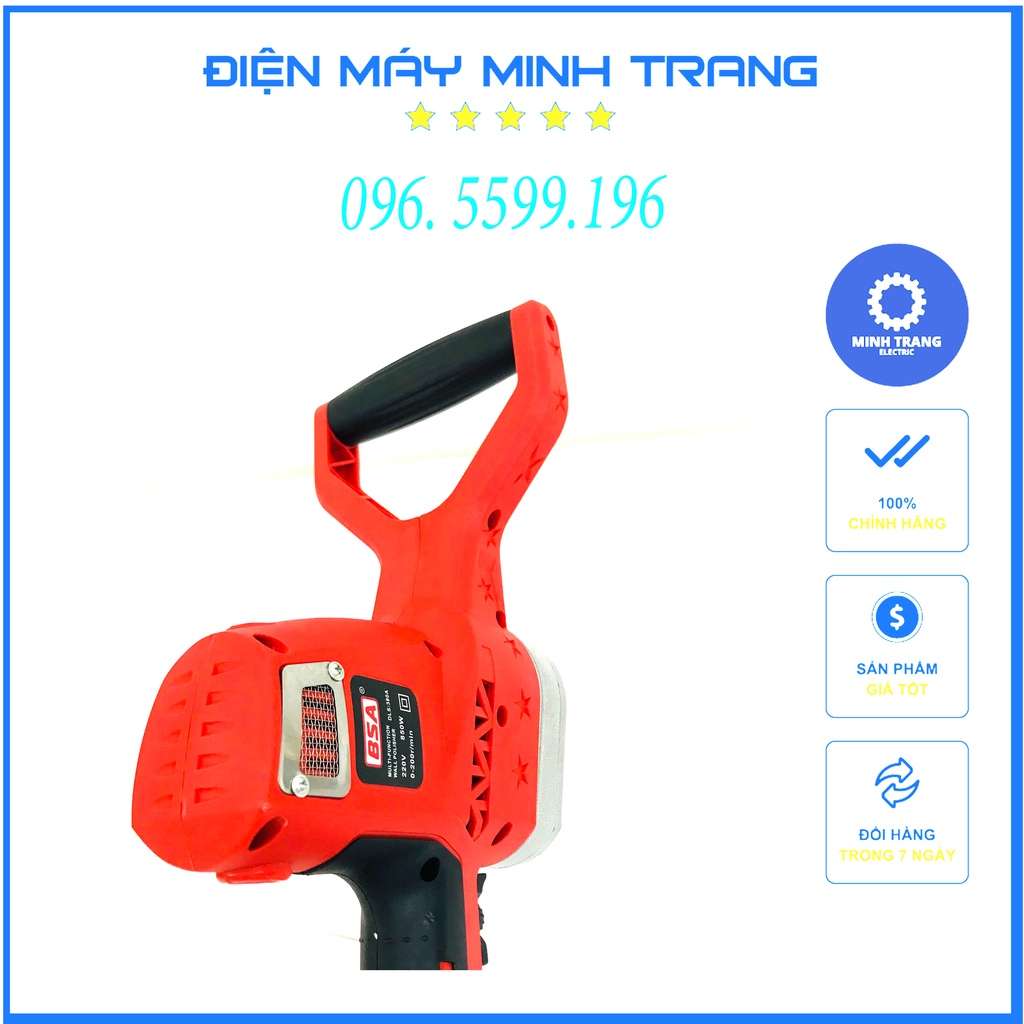 Máy Chà Tường,Máy Xoa Tường, Xoa Vữa Trát Tường BSA-MT 850W - Xoa Thô, Đánh Bóng Mặt Tường Trát .