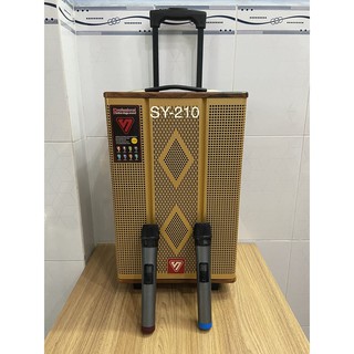 ✪ chính hãng loa karaoke shengyou ✪ loa kéo sy-210 2,5tấc