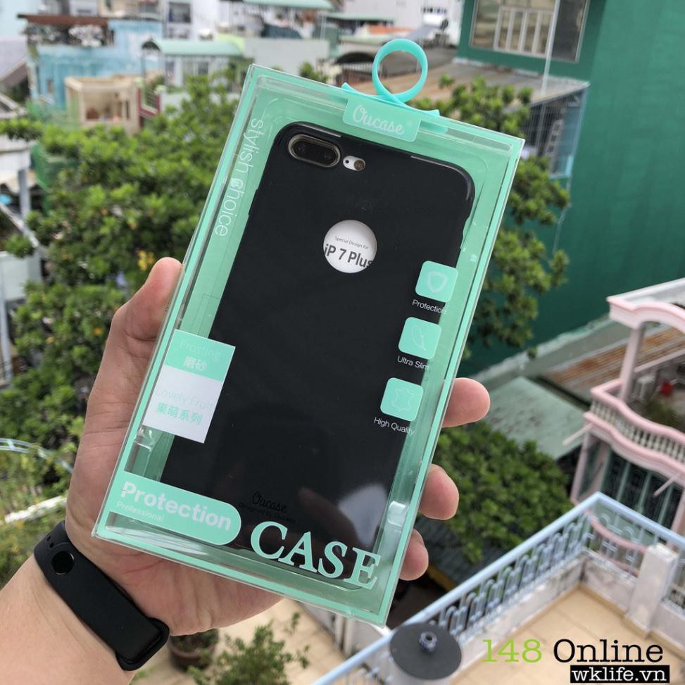 Ốp iPhone Dẻo Oucase Siêu Mỏng Chống Bám Vân Tay