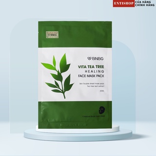 Mặt Nạ Tràm Trà BNBG giảm mụn, thải bã nhờn Vita Tea Tree Healing Face Mask Pack 30ml