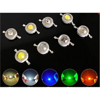 Led luxeon chip epistar 1W,3W trắng. đỏ. xanh.lá. hồng. vàng... chế đèn thủy sinh