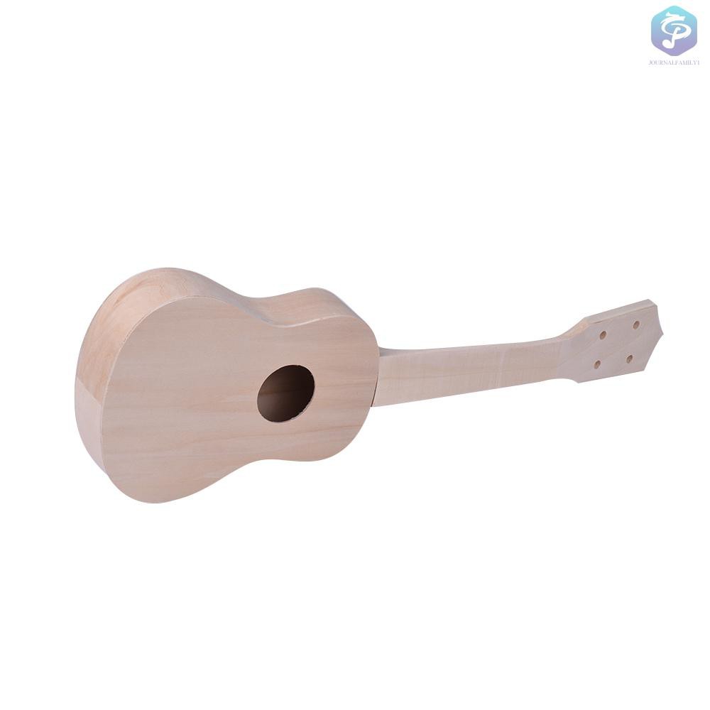 Bộ dụng cụ tự làm đàn Ukulele 21inch bằng gỗ cho những người yêu thích ukulele