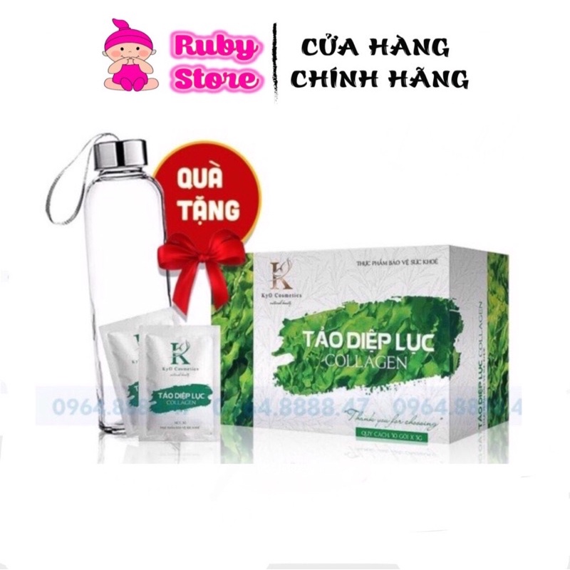 [ Chính hãng] Tảo diệp lục collagen + bình