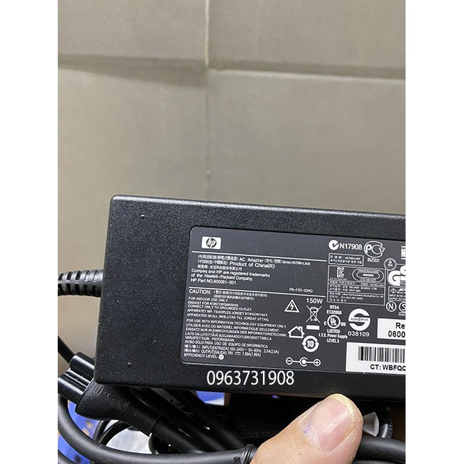 Adapter nguồn máy tính All in One HP 19V-7.89A 150W chuẩn HP cung cấp