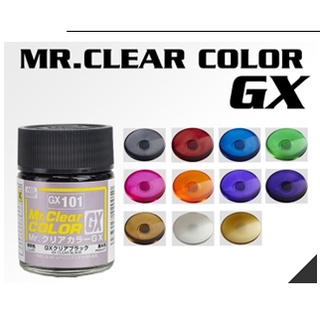 Sơn Mr.Hobby màu clear GX