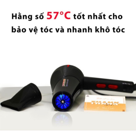 Máy sấy tóc Panasonni 5528-3500W , máy sấy 3 chế độ gió 2 chế độ nhiệt : tạo kiểu và sấy khô.