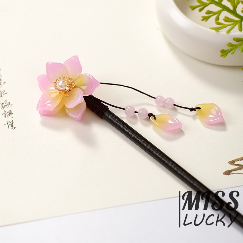 Trâm Cài Tóc Bằng Gỗ Phong Cách Trung Hoa Cổ Điển Thời Trang Cho Nữ