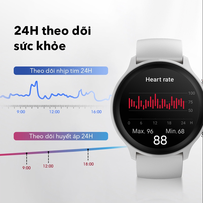 Đồng Hồ Thông Minh ACOME Smart Watch C1 Chống Nước Thay Hình Nền Theo Dõi Sức Khỏe Chống Nước Sử Dụng Liên Tục 14 Ngày