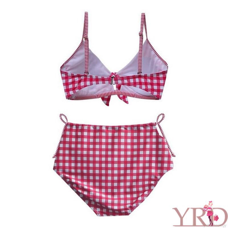 Bikini lưng cao phối nơ thiết kế đơn giản cho phái nữ | BigBuy360 - bigbuy360.vn
