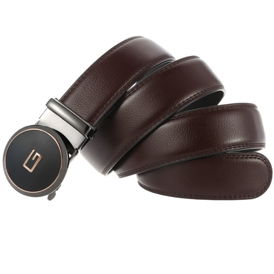 Thắt Lưng Nam Chính Hiệu Đẳng Cấp Tặng Hộp Cao Cấp - Bảo Hành 12 Tháng | Dây Nịt Chữ G Lisashop102 Xịn 👙