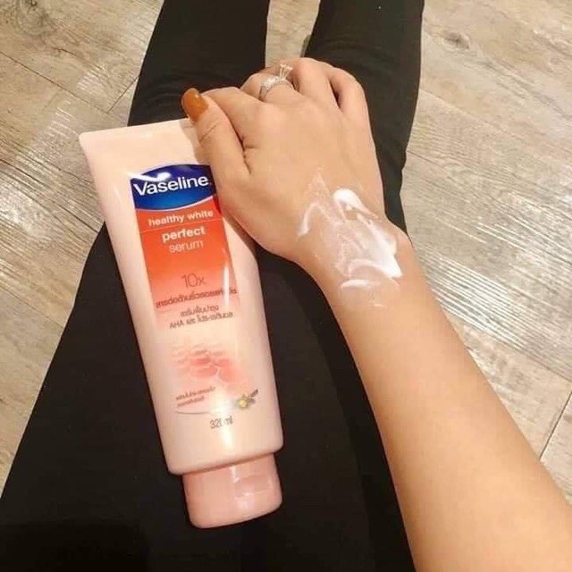 (Chuẩn auth) Sữa Dưỡng Thể Vaseline Perfect Serum 50X-10X Tuýp 320ml (inbox giá sỉ tốt)