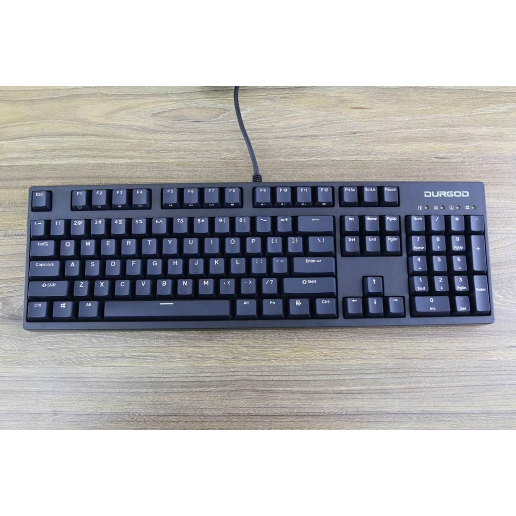 Bàn phím Durgod V104/V87/V87SRGB Cherry Witch Chính Hãng