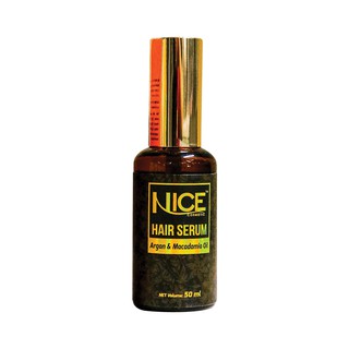 Tinh Dầu Dưỡng Tóc NICE Argan & Hạt Macca Hỗ Trợ Phục Hồi Hư Tổn Và Nuôi Dưỡng Tóc Chắc Khỏe 50ML