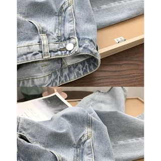 QUẦN JEANS - CẠP CAO - ỐNG RỘNG