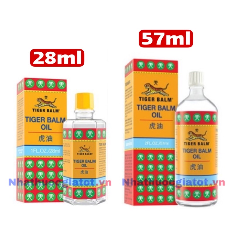 Dầu Xoa Bóp TIGER BALM OIL Hàng Chính Hãng