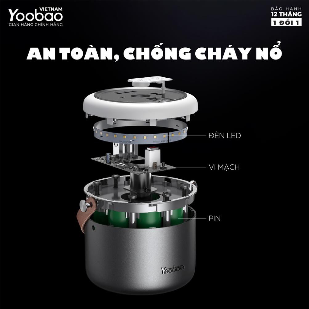 Trạm sạc dự phòng 48000mAh Yoobao 150C - Kích nổ ắc quy ô tô - Sạc PD3.0 - Hàng chính hãng - Bảo hành 12 tháng 1 đổi 1