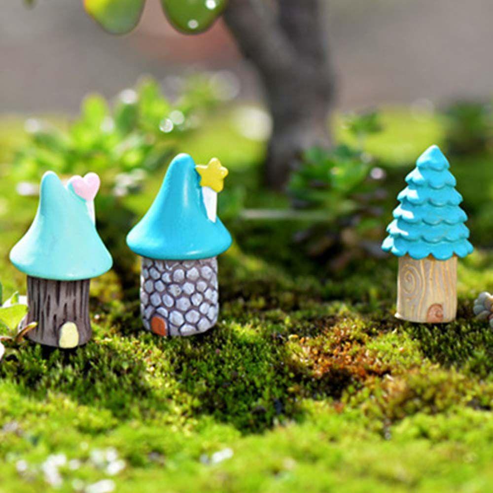 YIYU Mô Hình Ngôi Sao Mini Dễ Thương Dùng Trang Trí Sân Vườn