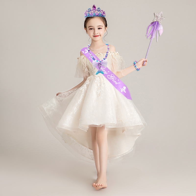 Vương Miện Sinh Nhật Nàng Tiên Cá / Sao Biển / Vương Miện Xinh Xắn Cho Bé Gái One 1 Tuổi 111