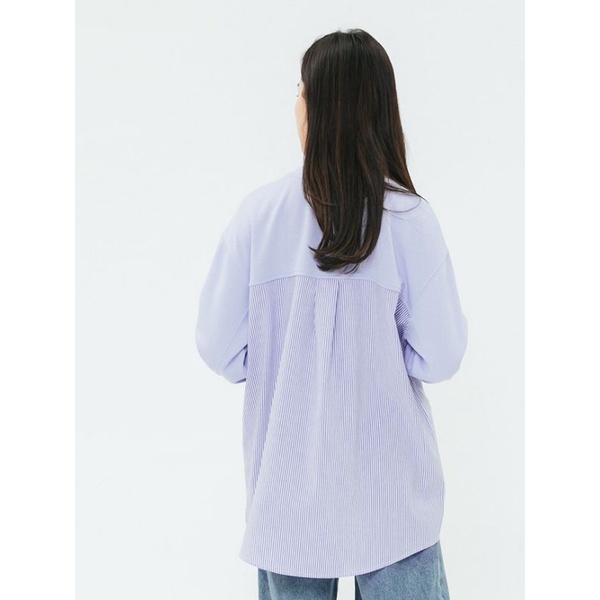 Áo nỉ phối sơ mi H-connect