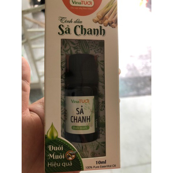 Tinh dầu thiên nhiên chiết xuất sả chanh nguyên chất với nhiều công dụng tuyệt vời (10ml)