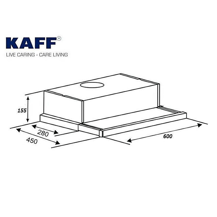 Máy hút mùi âm tủ KAFF KF-TL600\700\900